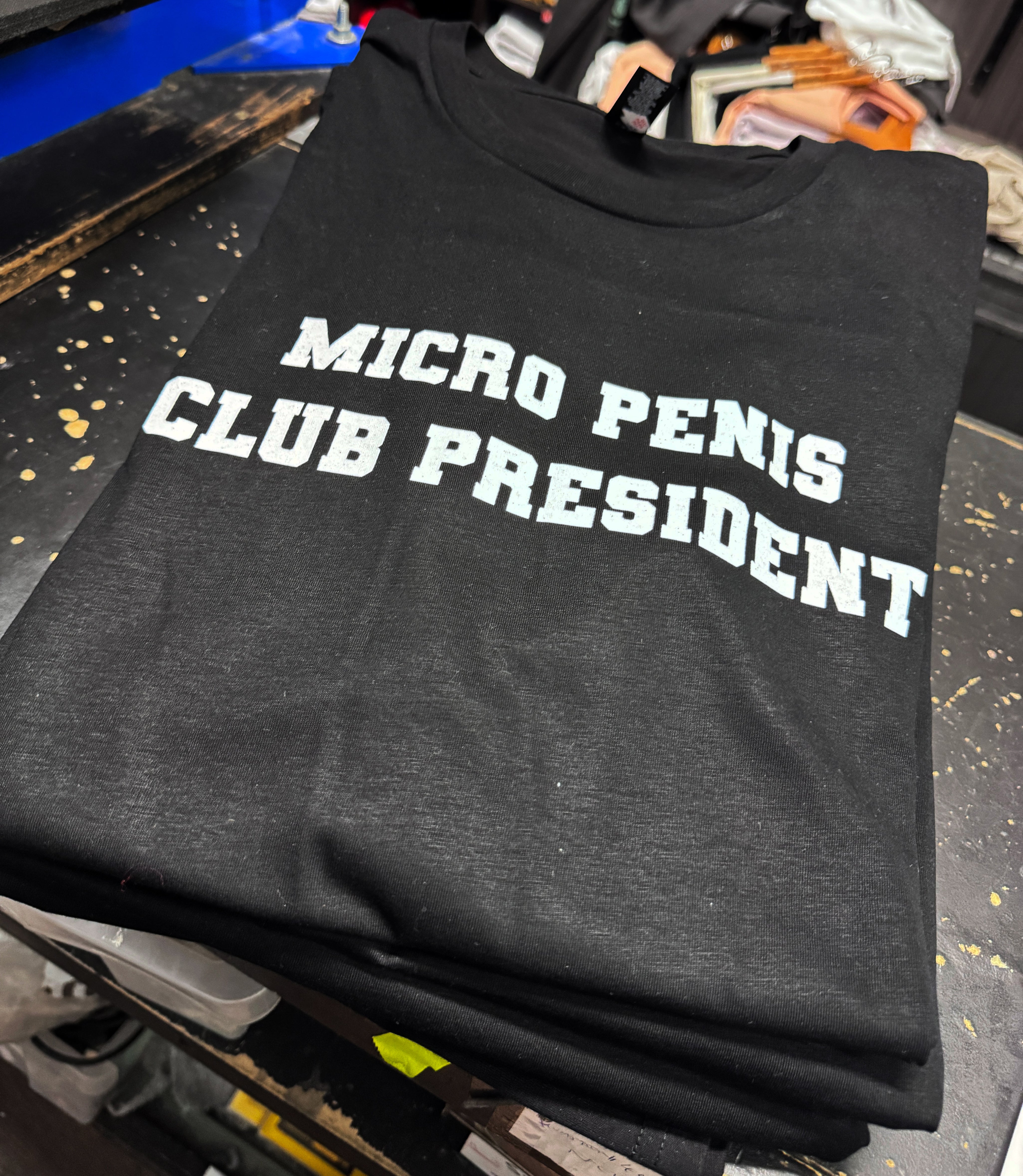 Dr.Moose T-Shirt Micro Penis Club President T-Shirt