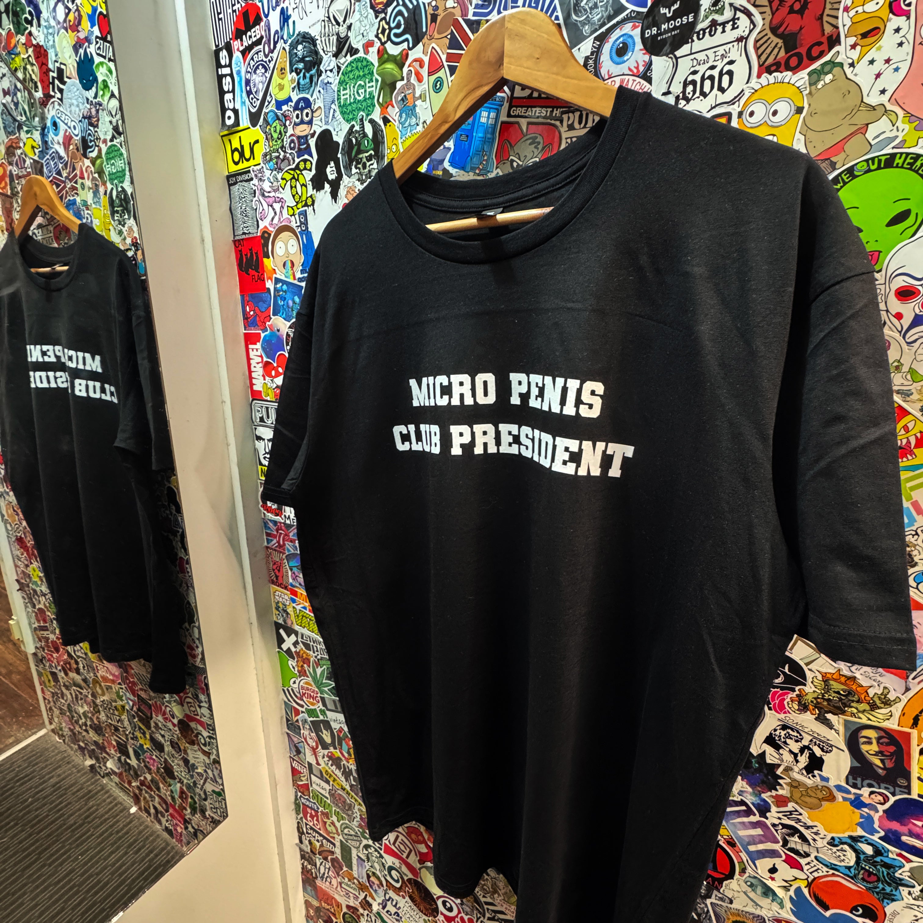Dr.Moose T-Shirt Micro Penis Club President T-Shirt