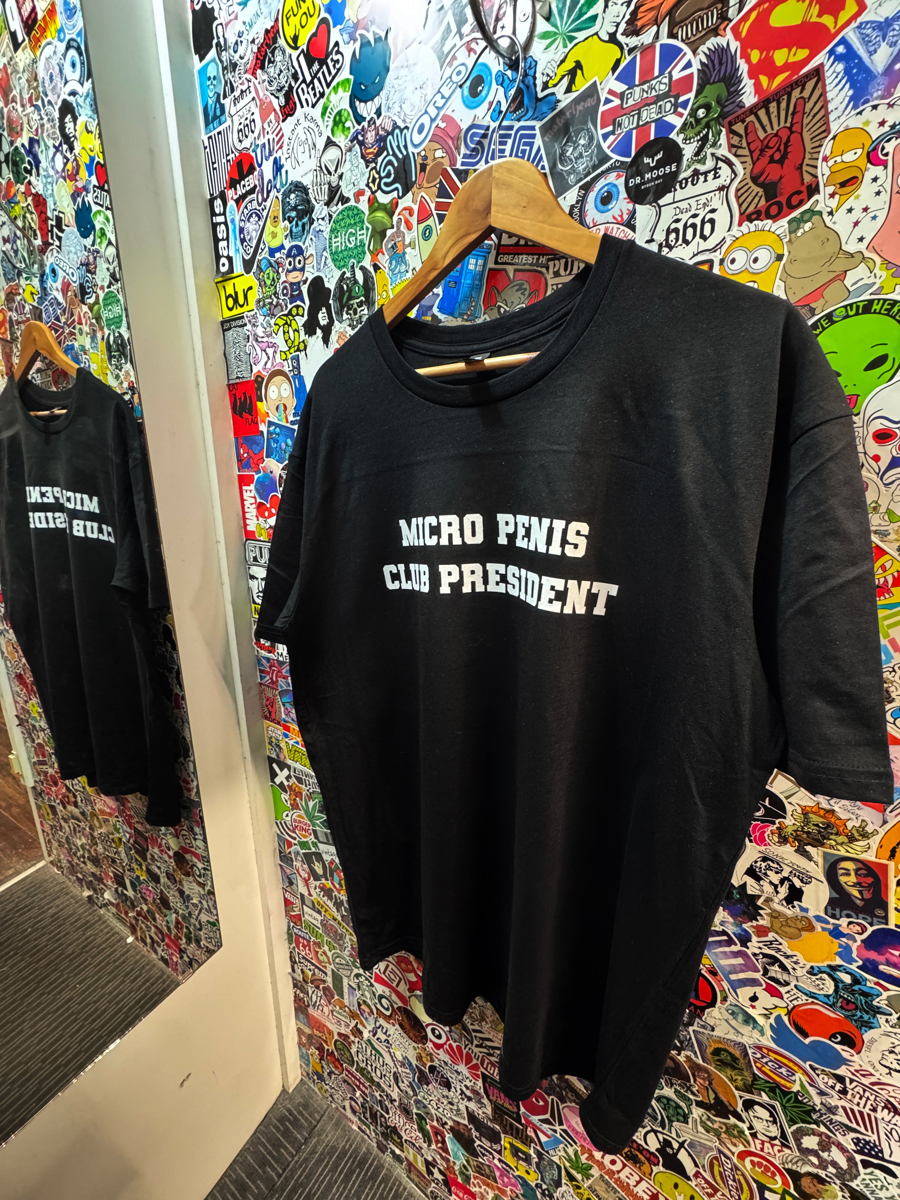 Dr.Moose T-Shirt Micro Penis Club President T-Shirt