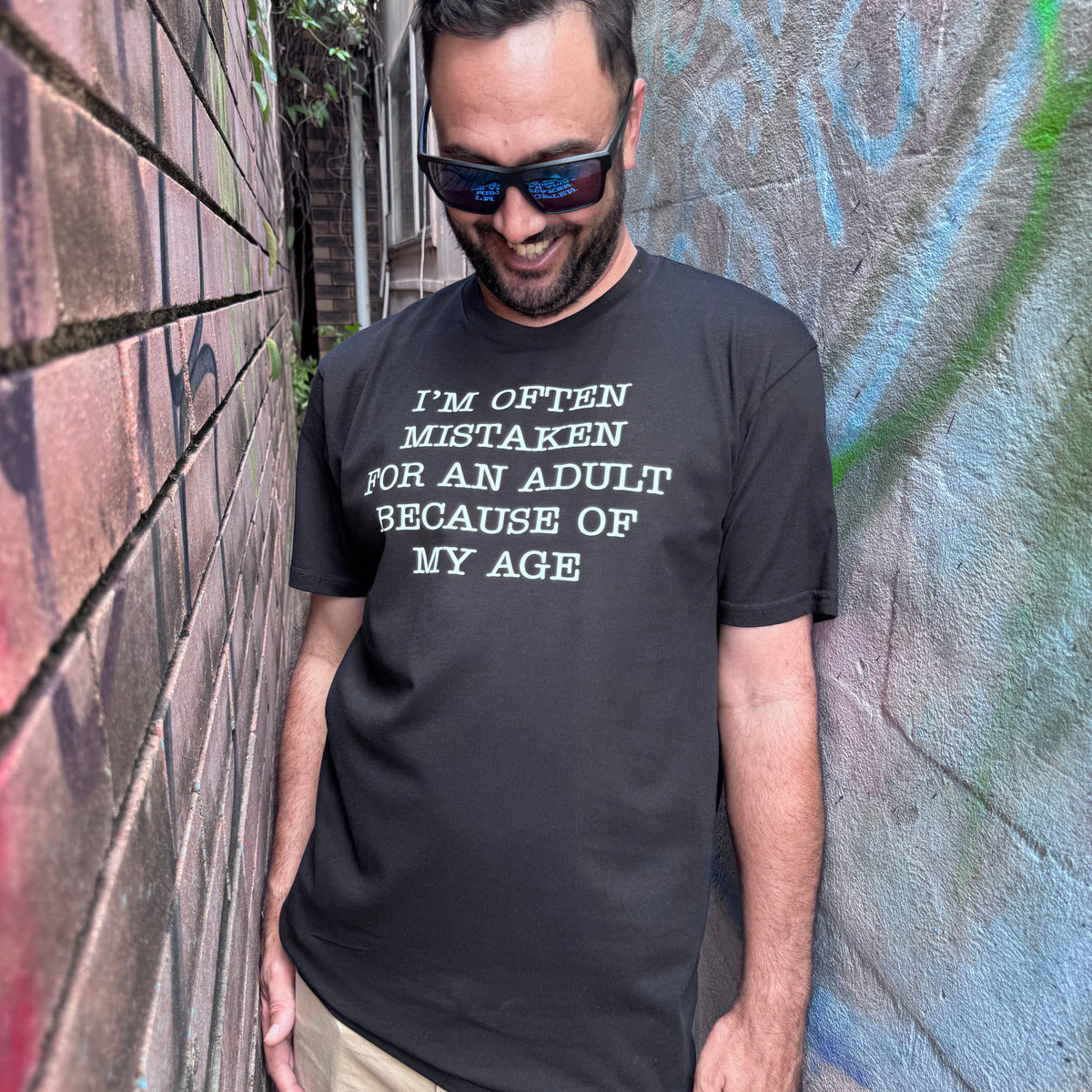 Dr.Moose T-Shirt Mistaken Adult T-Shirt