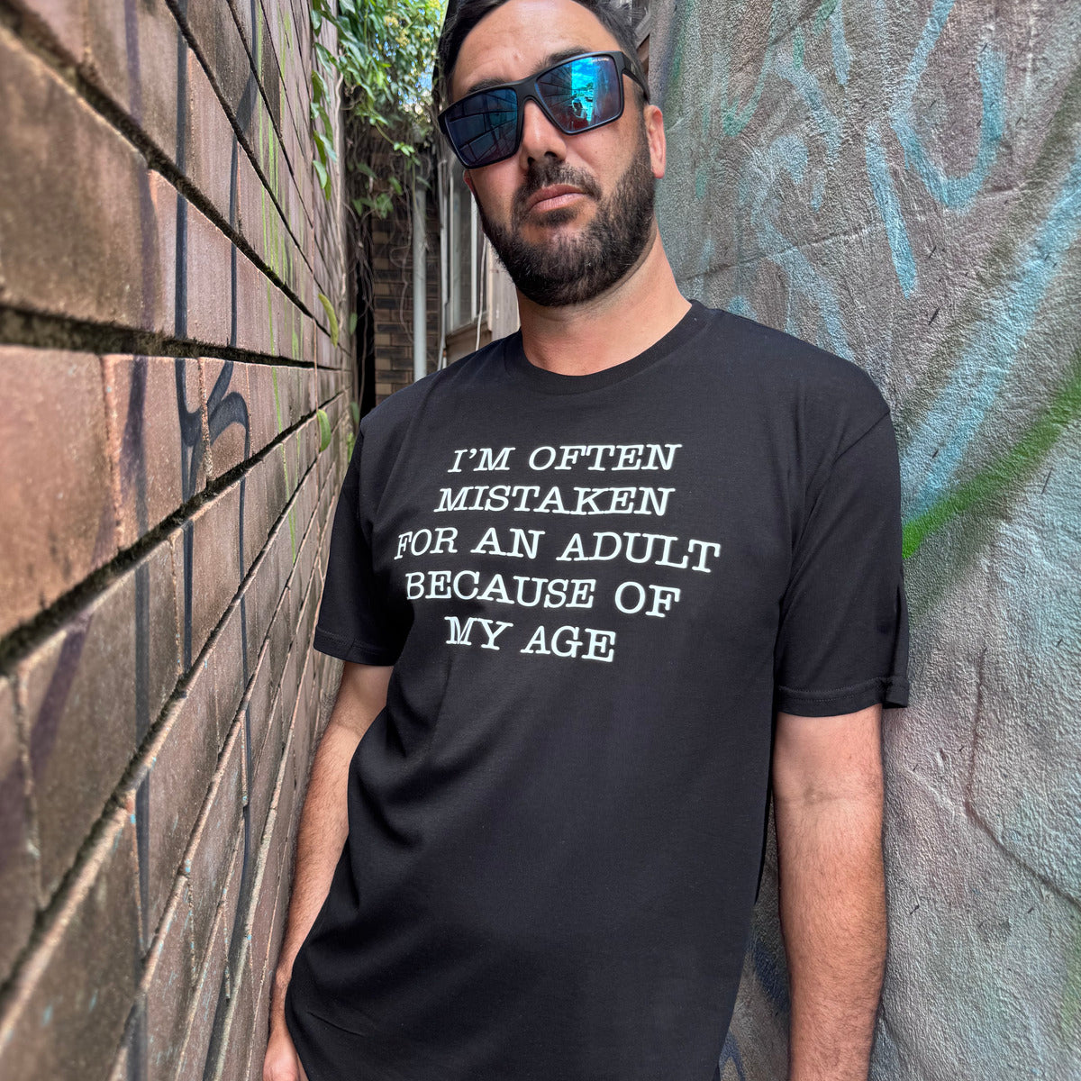 Dr.Moose T-Shirt Mistaken Adult T-Shirt