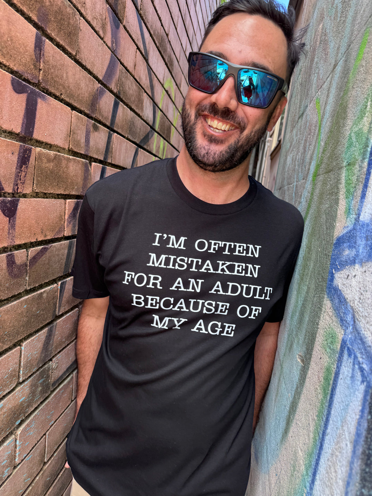 Dr.Moose T-Shirt Mistaken Adult T-Shirt