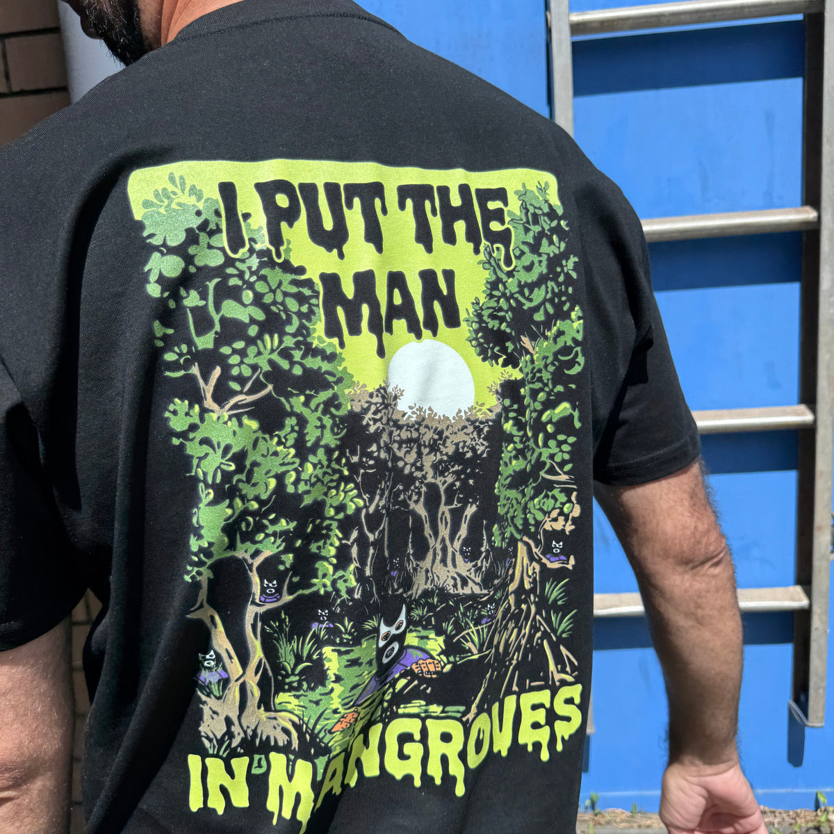 Dr.Moose T-Shirt Powerfish Man in Mangroves T-Shirt