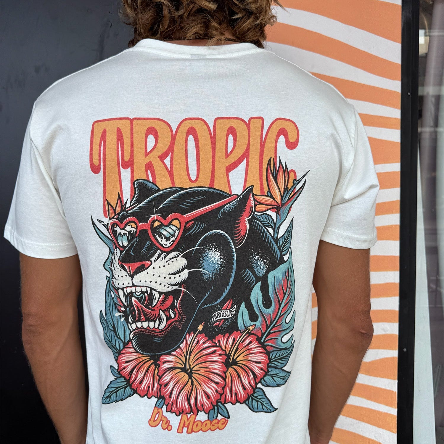 Dr.Moose T-Shirt Pray For Surf T-Shirt