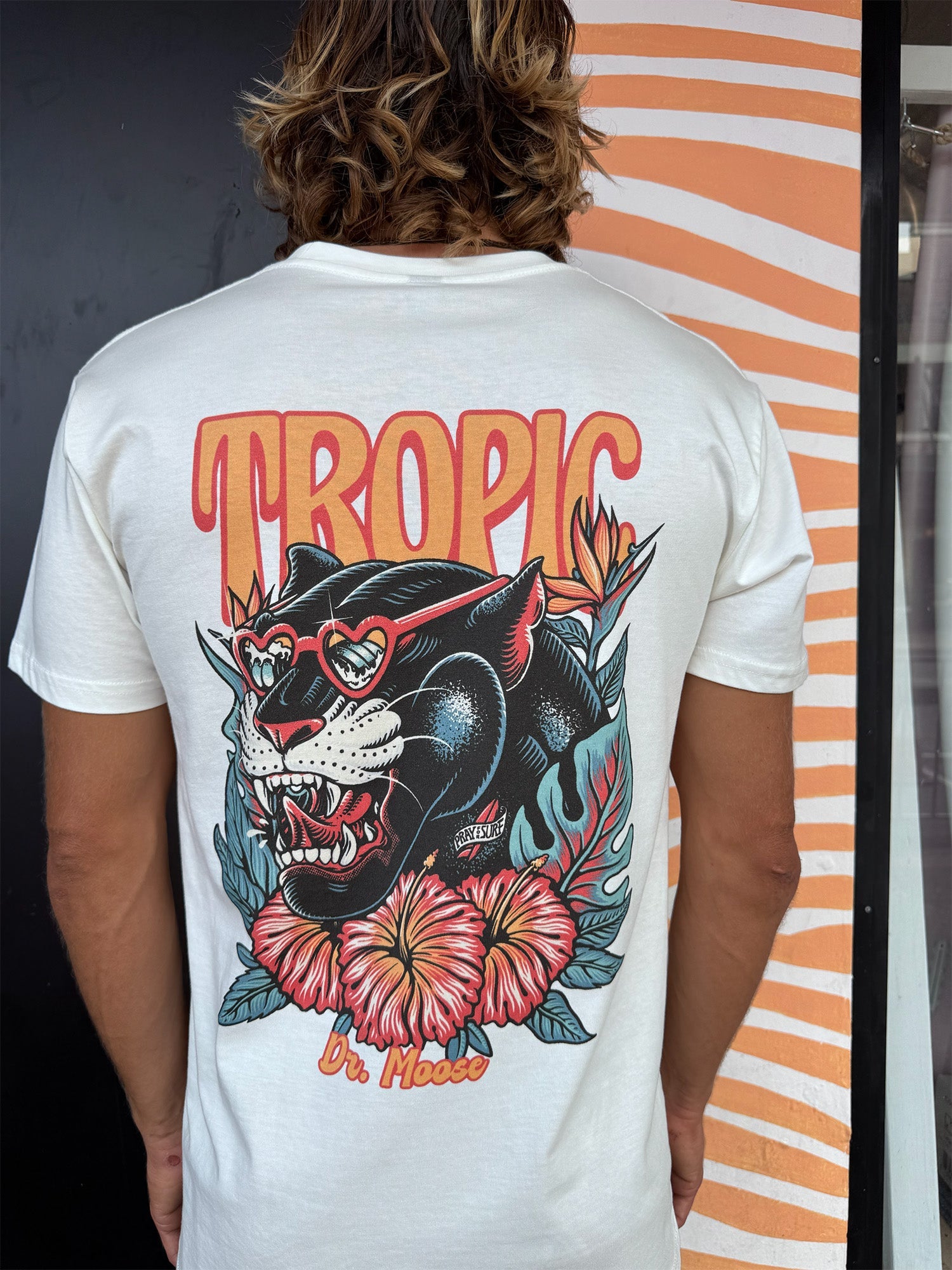 Dr.Moose T-Shirt Pray For Surf T-Shirt