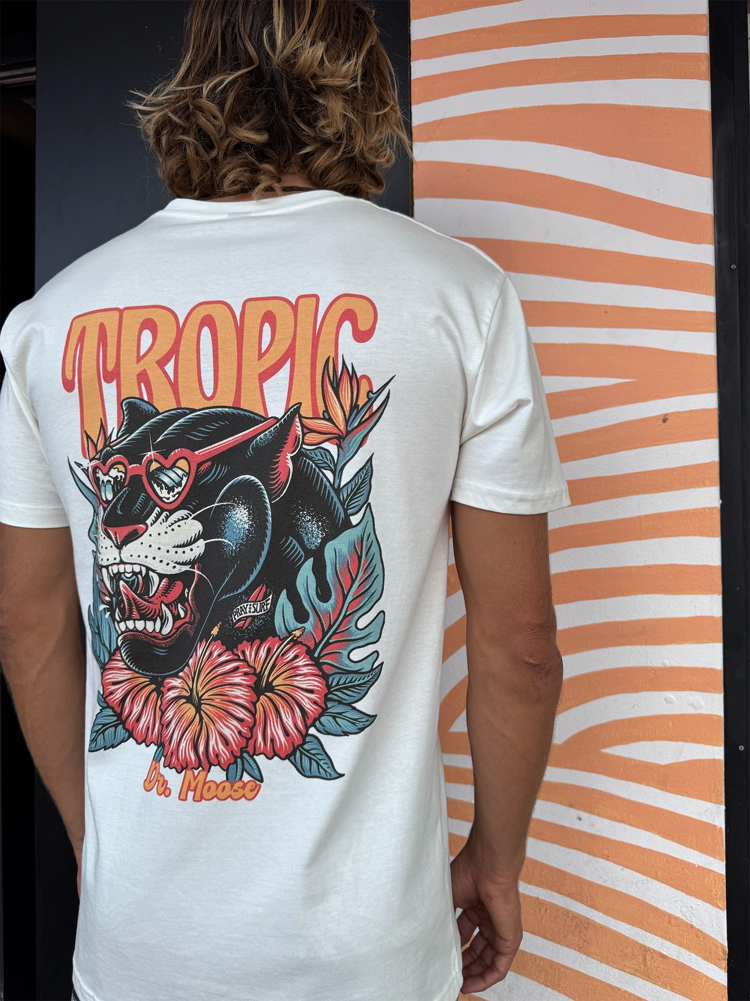 Dr.Moose T-Shirt Pray For Surf T-Shirt