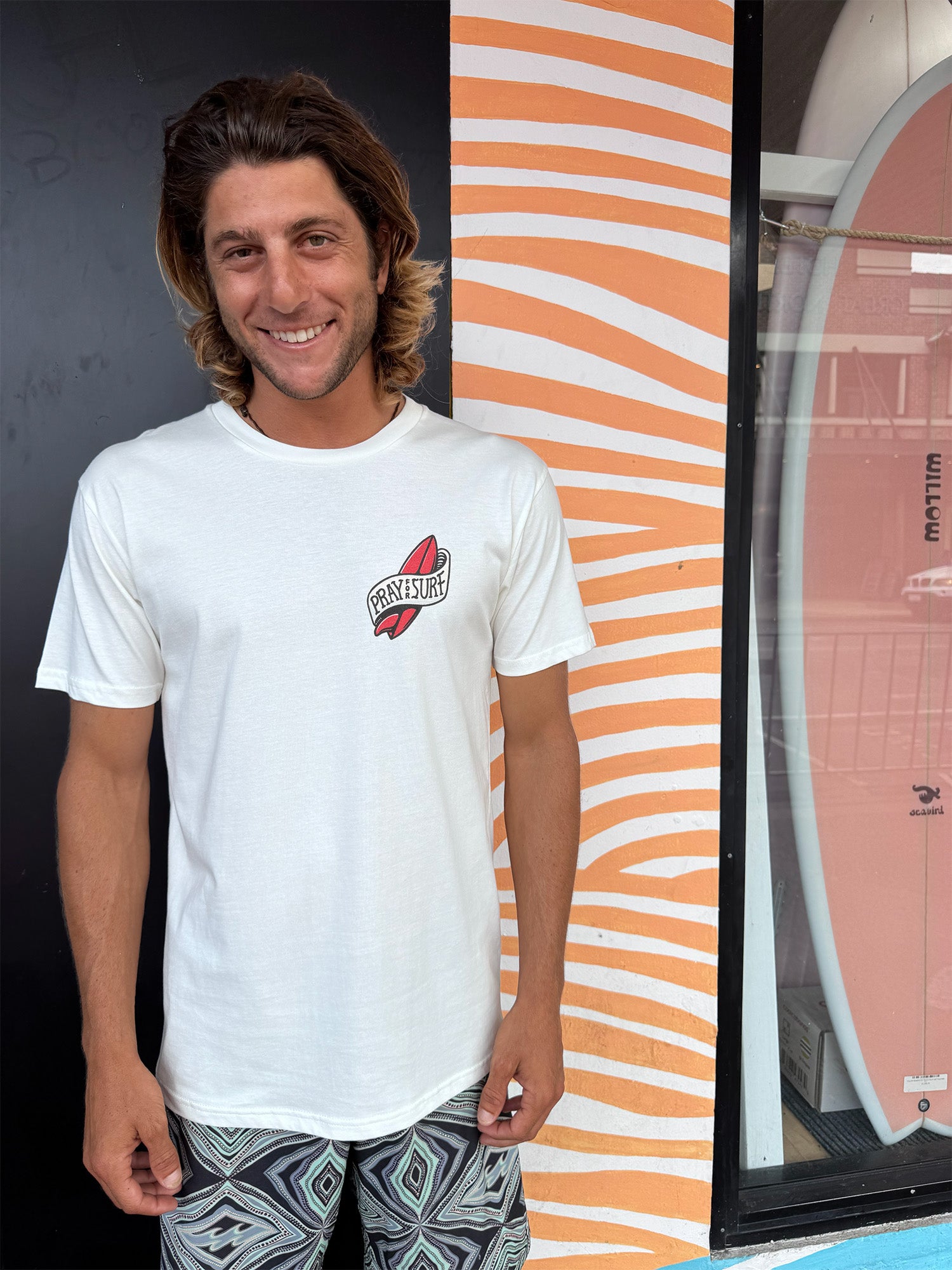 Dr.Moose T-Shirt Pray For Surf T-Shirt