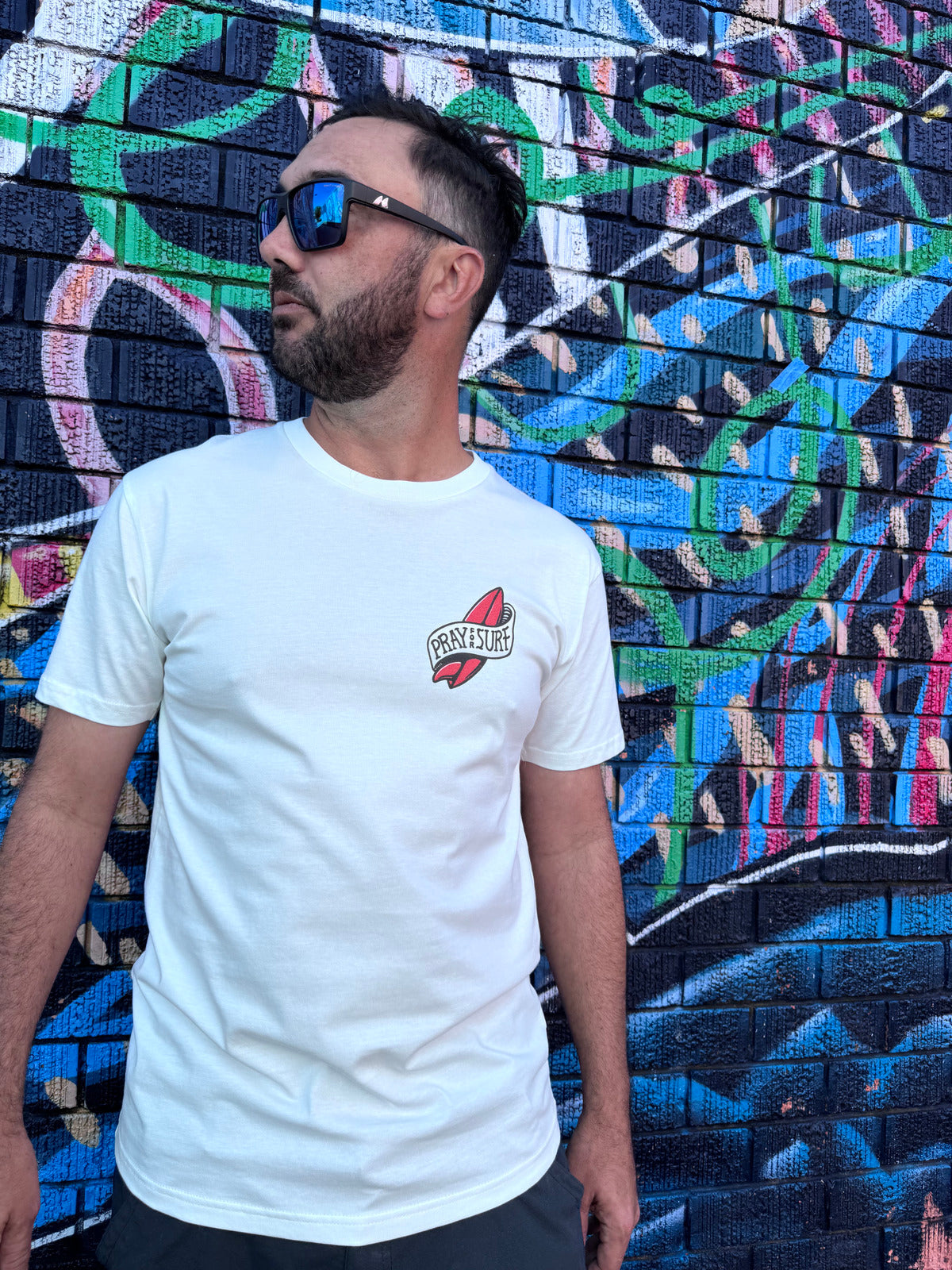 Dr.Moose T-Shirt Pray For Surf T-Shirt