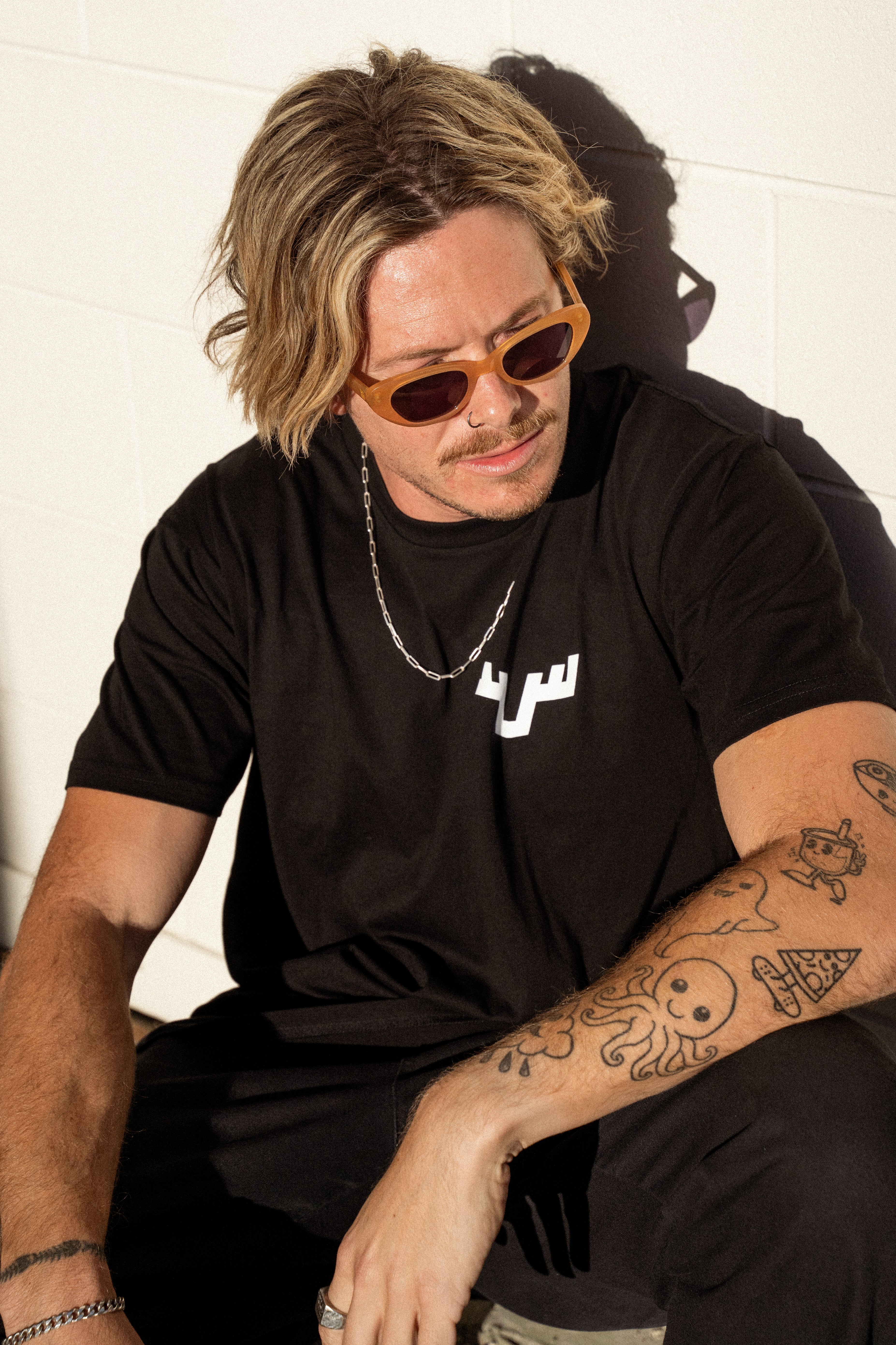 Dr.Moose T-Shirt S Antlers Black T-Shirt