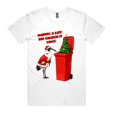 Bin Chicken Xmas T-Shirt
