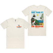 Dr.Moose T-Shirt S / Cream Day For It T-Shirt