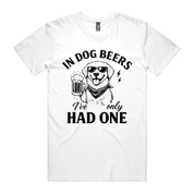 Dr.Moose T-Shirt S Dog Beers T-Shirt