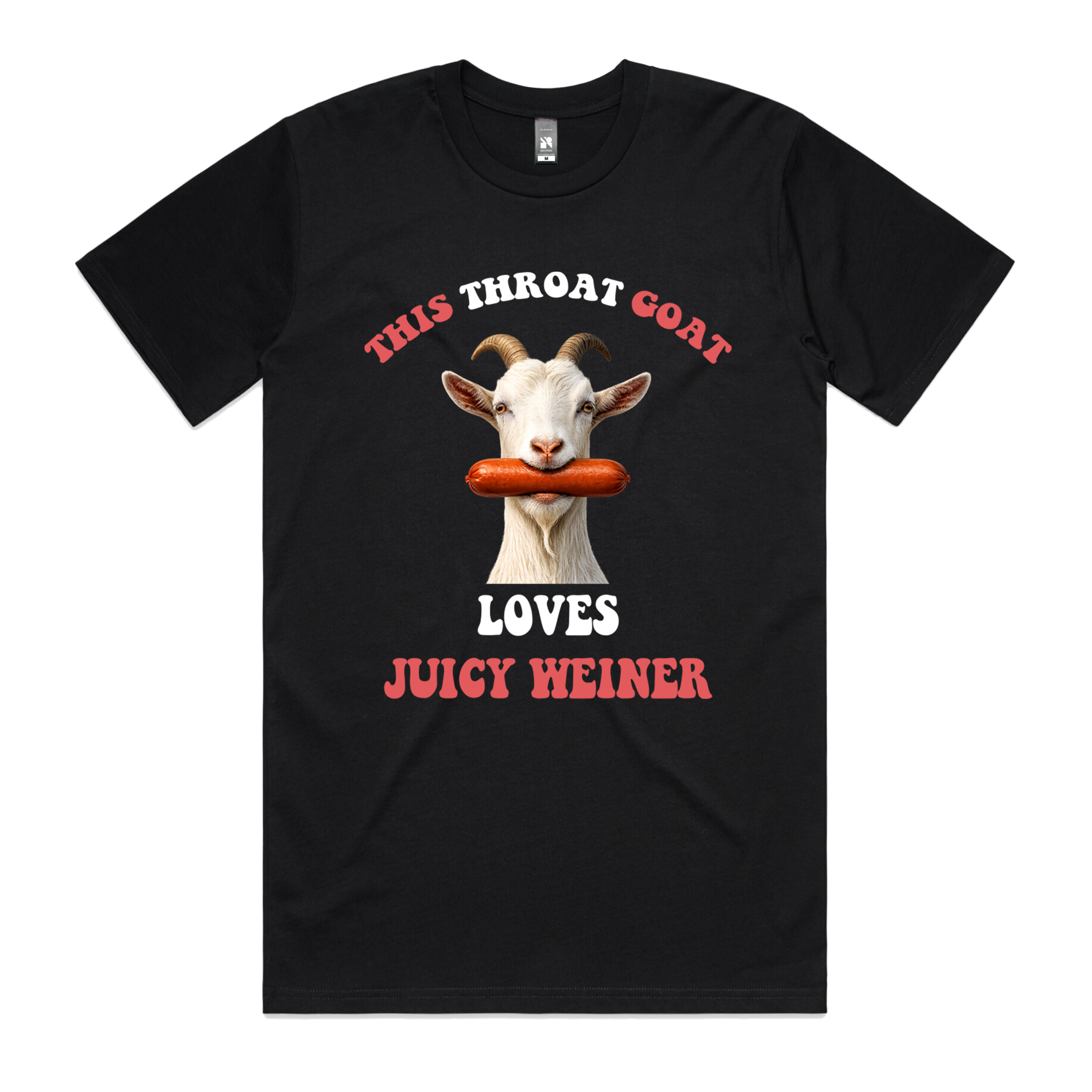 Dr.Moose T-Shirt S Throat Goat T-Shirt