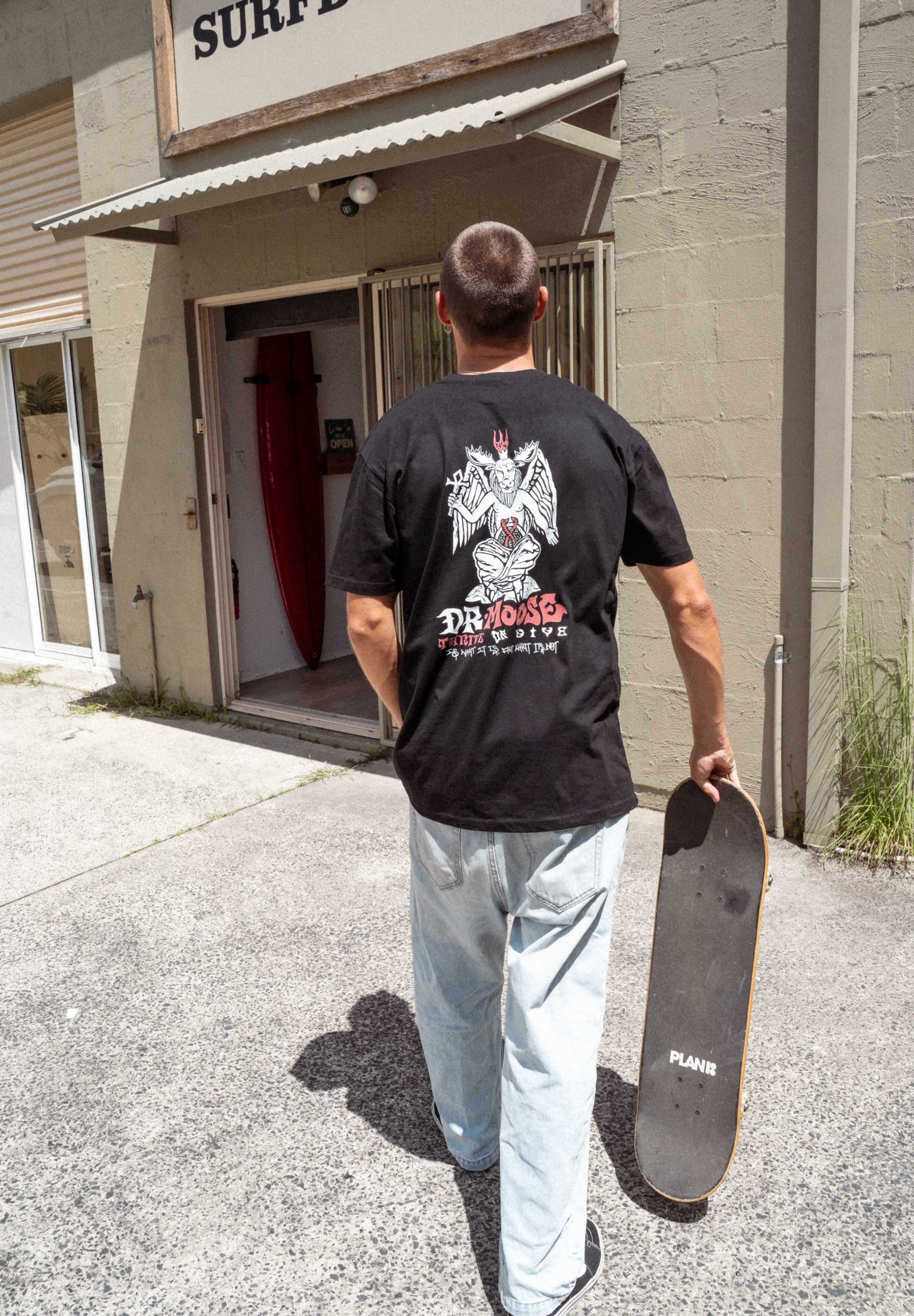 Dr.Moose T-Shirt Thrive or Dive T-Shirt