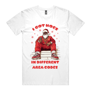 Dr.Moose  T-Shirt White / S Different Area Codes T-Shirt