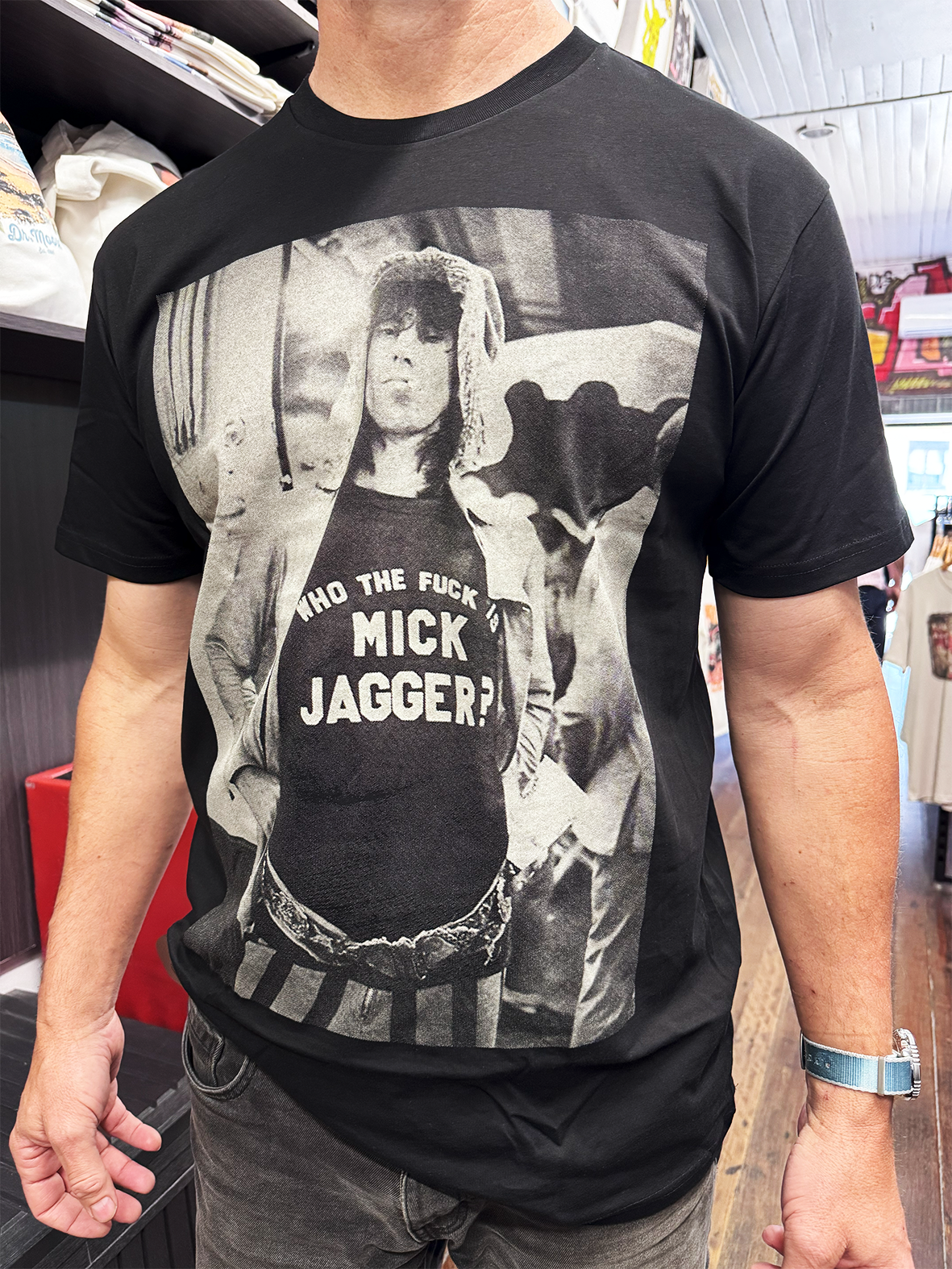 Dr.Moose T-Shirt Who the Fk is Mick T-Shirt