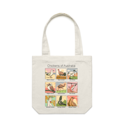 Dr.Moose T-Shirts Bags Cream Chickens of Australia Tote Bag