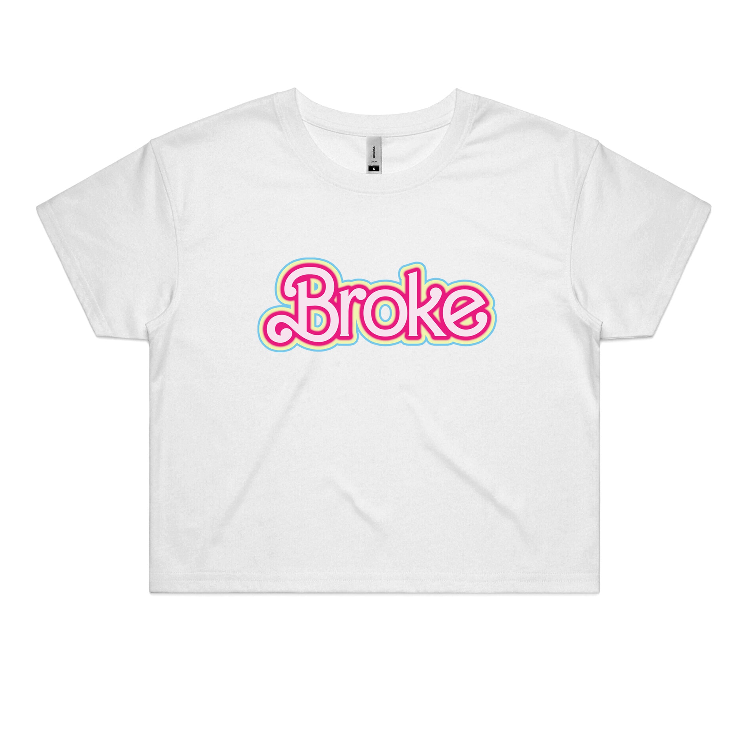 Dr.Moose T-Shirts Crop Broke Crop