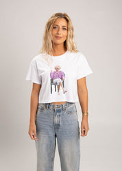 Dr.Moose T-Shirts Crop Kath Stay Foxy Crop