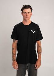 Dr.Moose T-Shirts T-Shirt Black / L Dr. Moose Antlers Black T-Shirt