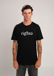 Dr.Moose T-Shirts T-Shirt Black / L Righto T-Shirt