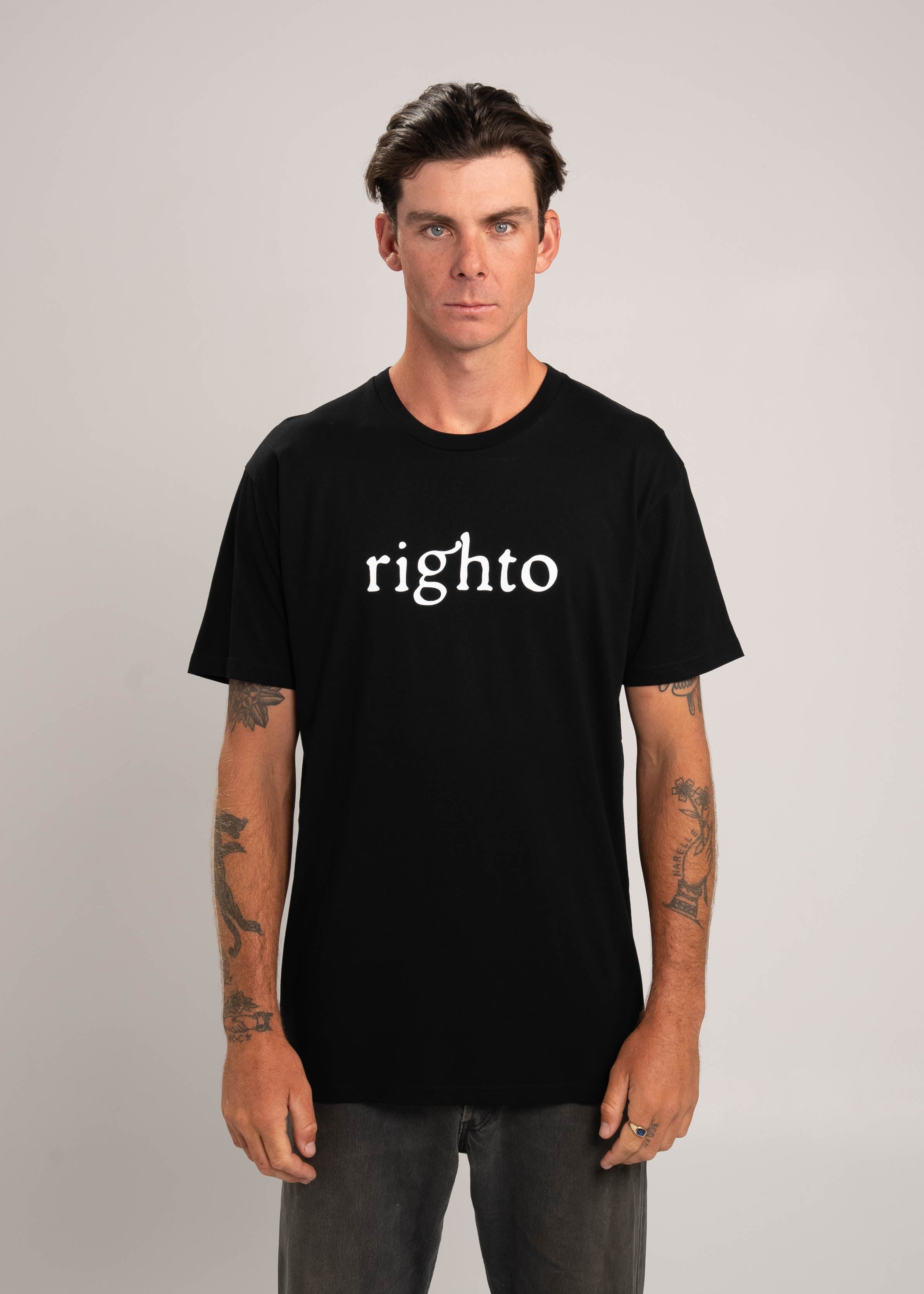 Dr.Moose T-Shirts T-Shirt Black / L Righto T-Shirt