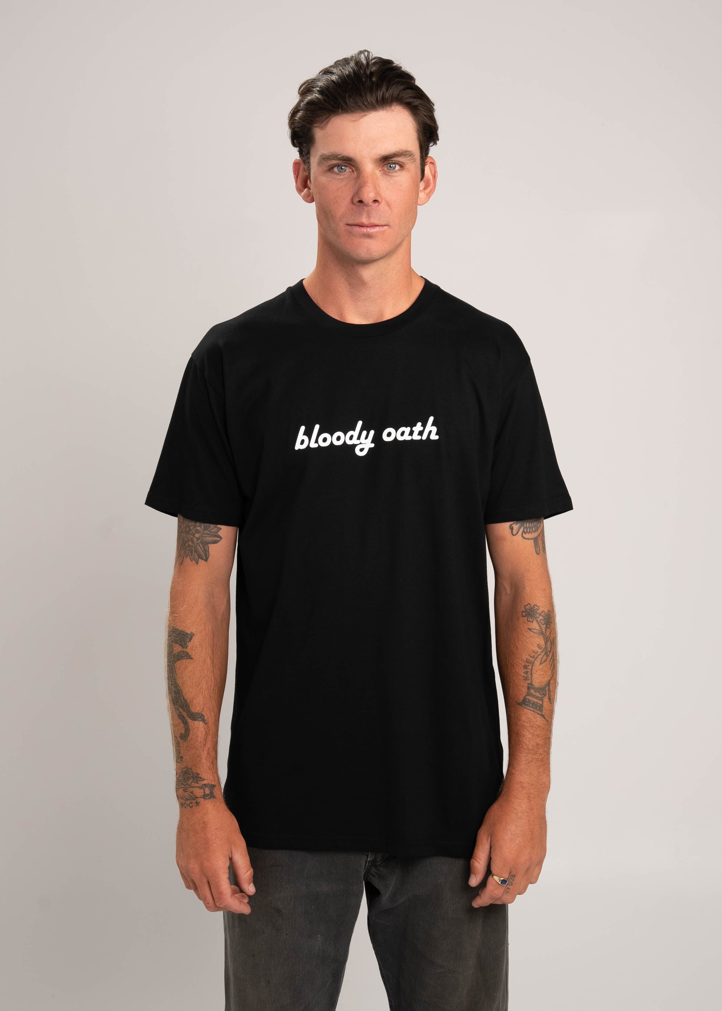 Dr.Moose T-Shirts T-Shirt Black / M Bloody Oath T-Shirt