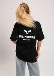 Dr.Moose T-Shirts T-Shirt Black / M Dr. Moose Antlers Black T-Shirt