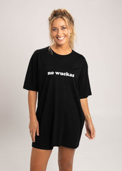 Dr.Moose T-Shirts T-Shirt Black / M No Wuckas T-Shirt