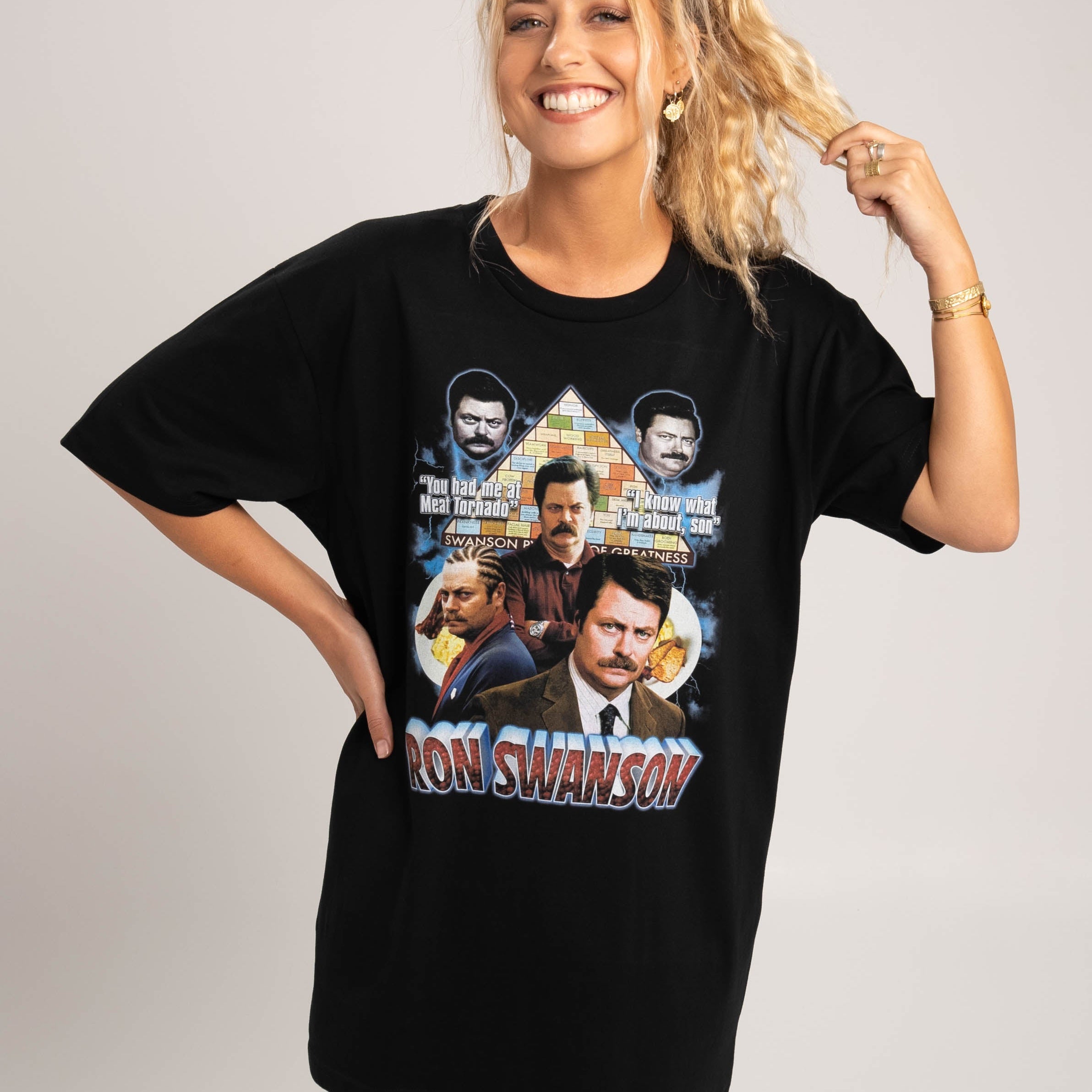  M Ron Meat Tornado 90's Bootleg Rap T-Shirt