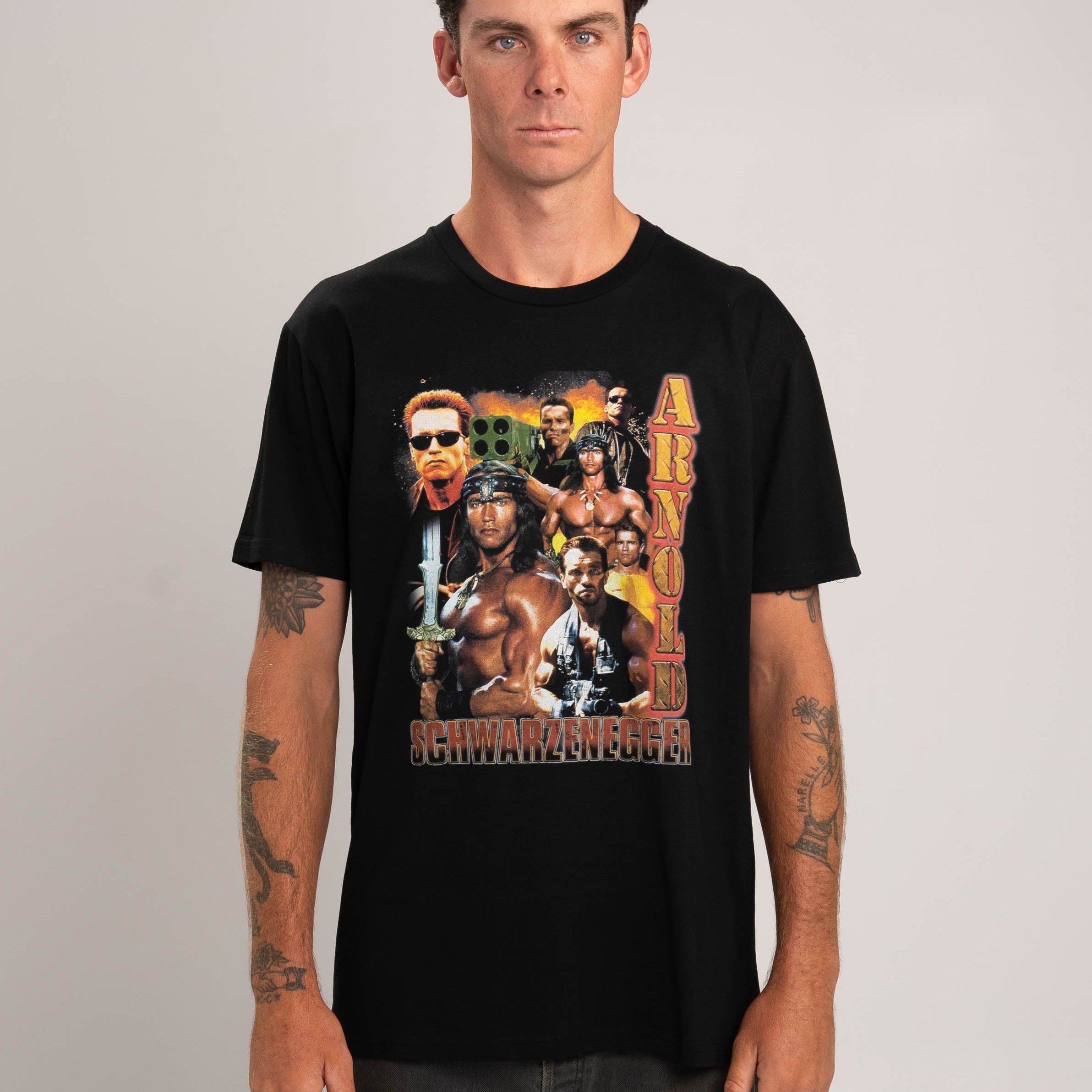  S Arnie 90's Bootleg Rap T-Shirt