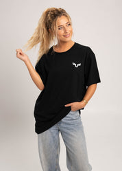 Dr.Moose T-Shirts T-Shirt Black / S Dr. Moose Antlers Black T-Shirt