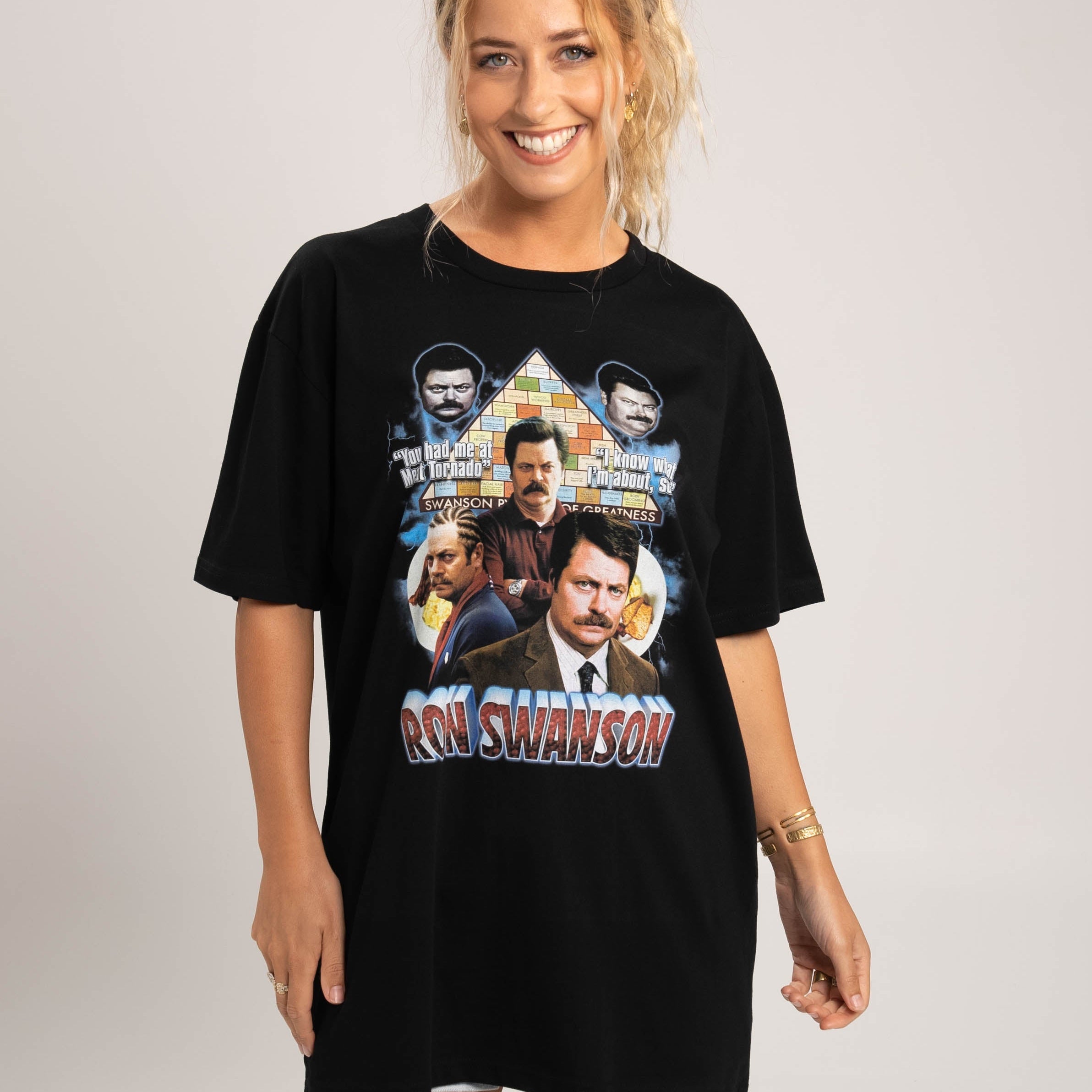  S Ron Meat Tornado 90's Bootleg Rap T-Shirt