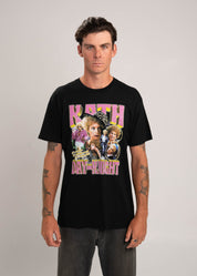 Dr.Moose T-Shirts T-Shirt Black / XL Kath 90's Bootleg Rap T-Shirt