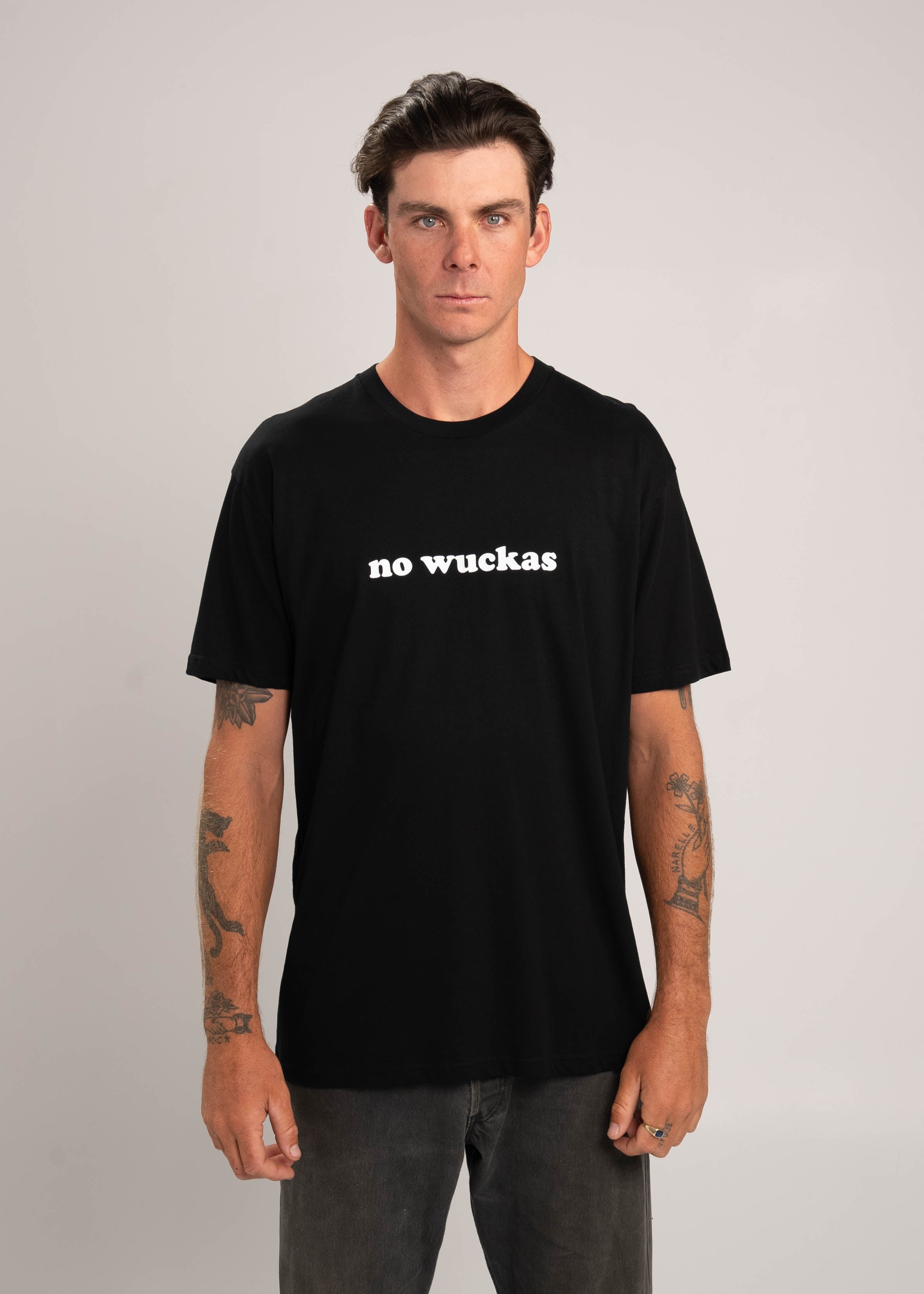 Dr.Moose T-Shirts T-Shirt Black / XL No Wuckas T-Shirt