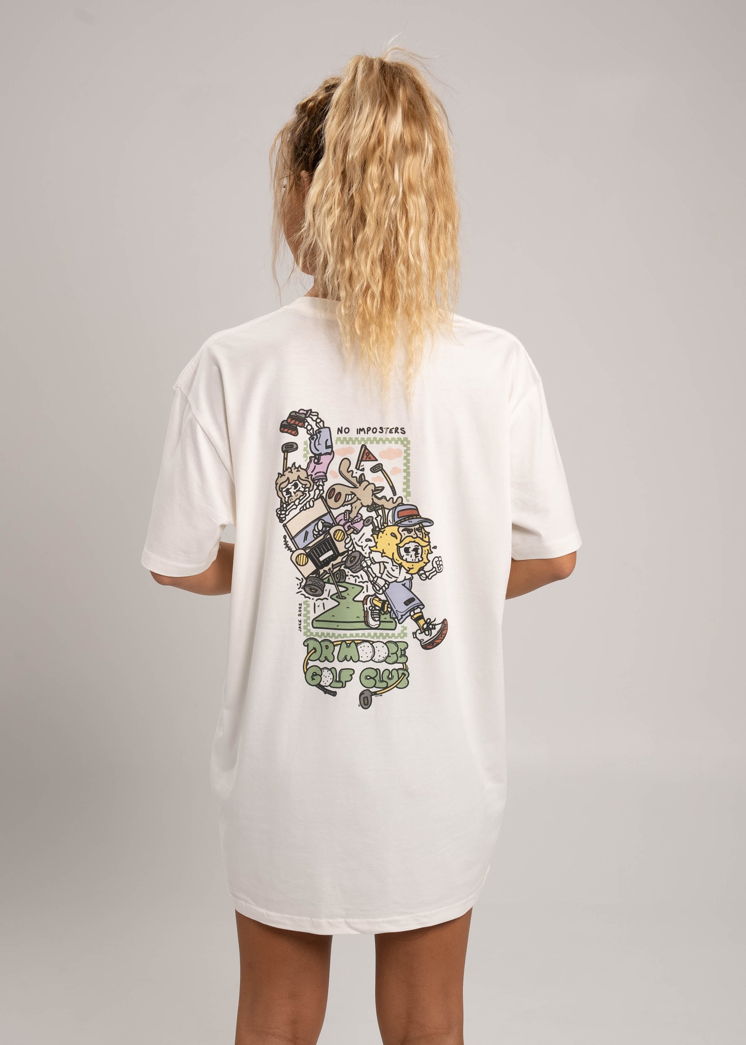 Dr.Moose T-Shirts T-Shirt Cream / M Imposter Club T-Shirt
