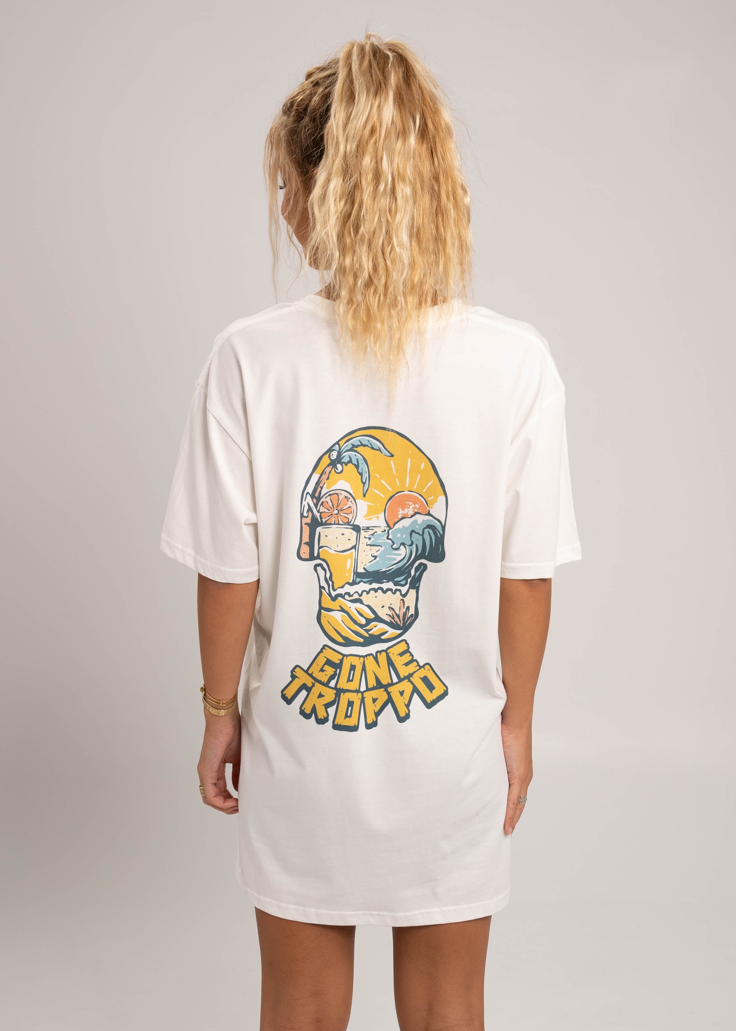 Dr.Moose T-Shirts T-Shirt Cream / S Gone Troppo T-Shirt