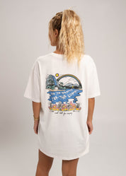 Dr.Moose T-Shirts T-Shirt Cream / S Heaven Hell T-Shirt