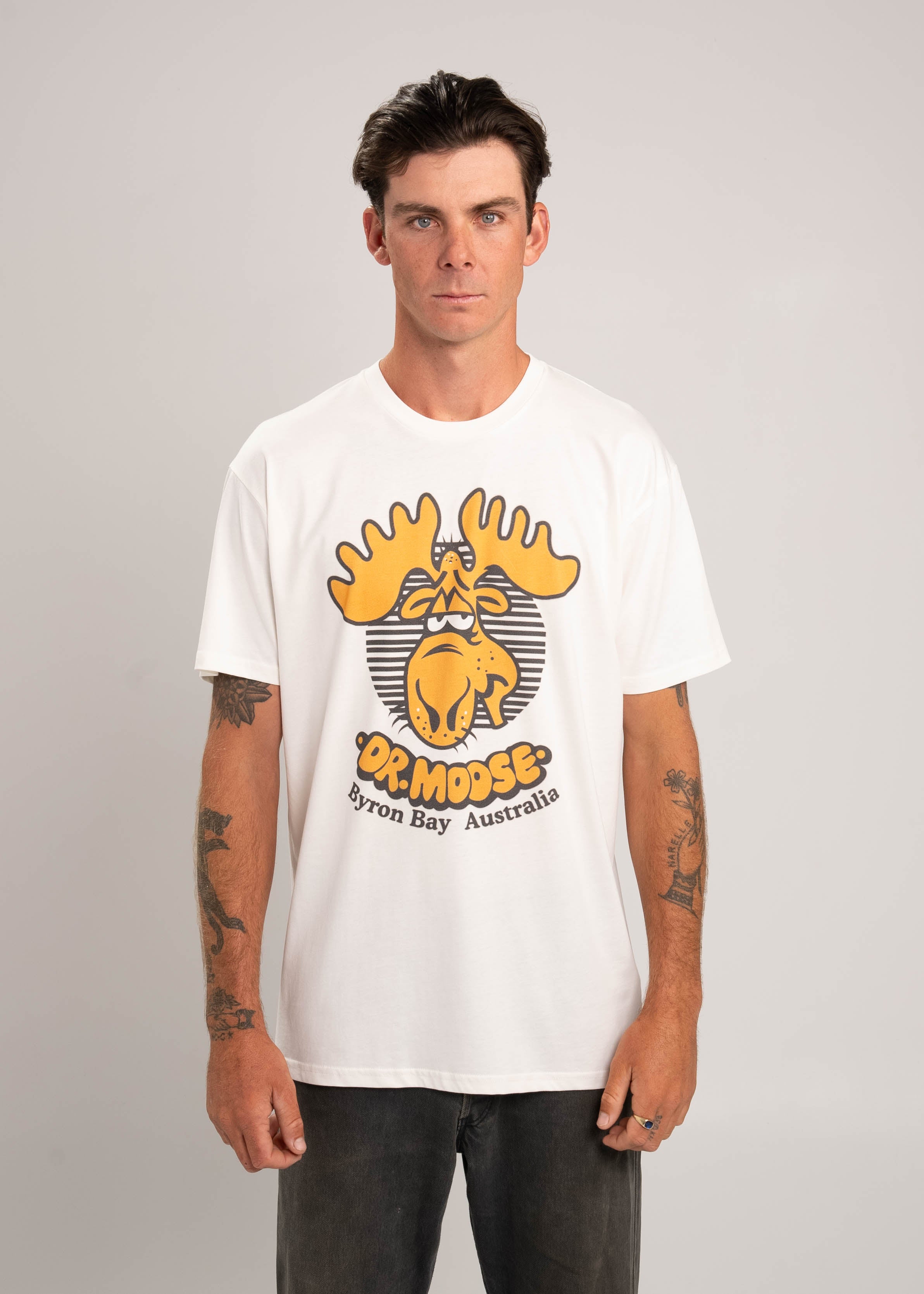 Dr.Moose T-Shirts T-Shirt Cream / XL Dr.Moose OG T-Shirt