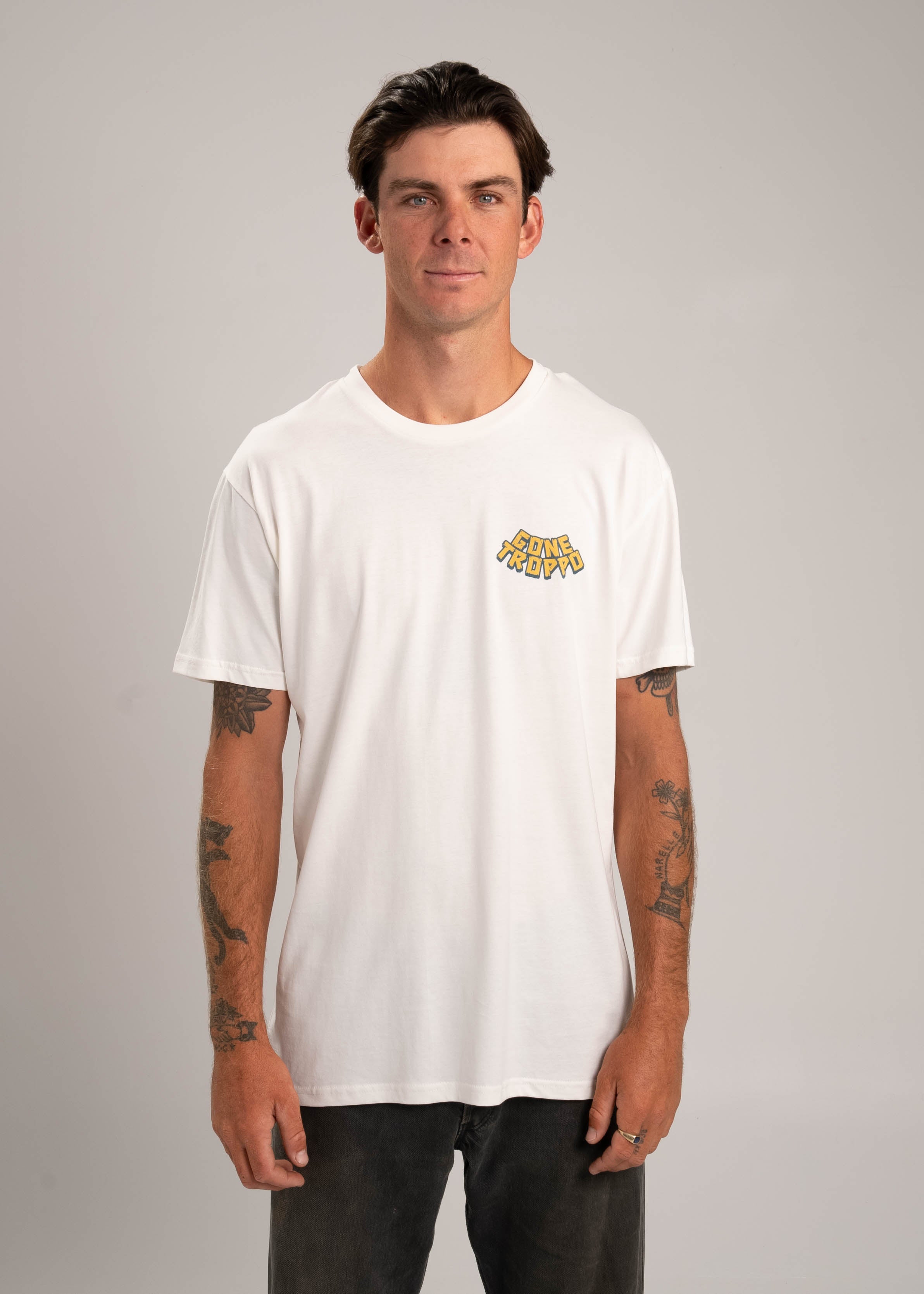 Dr.Moose T-Shirts T-Shirt Cream / XL Gone Troppo T-Shirt