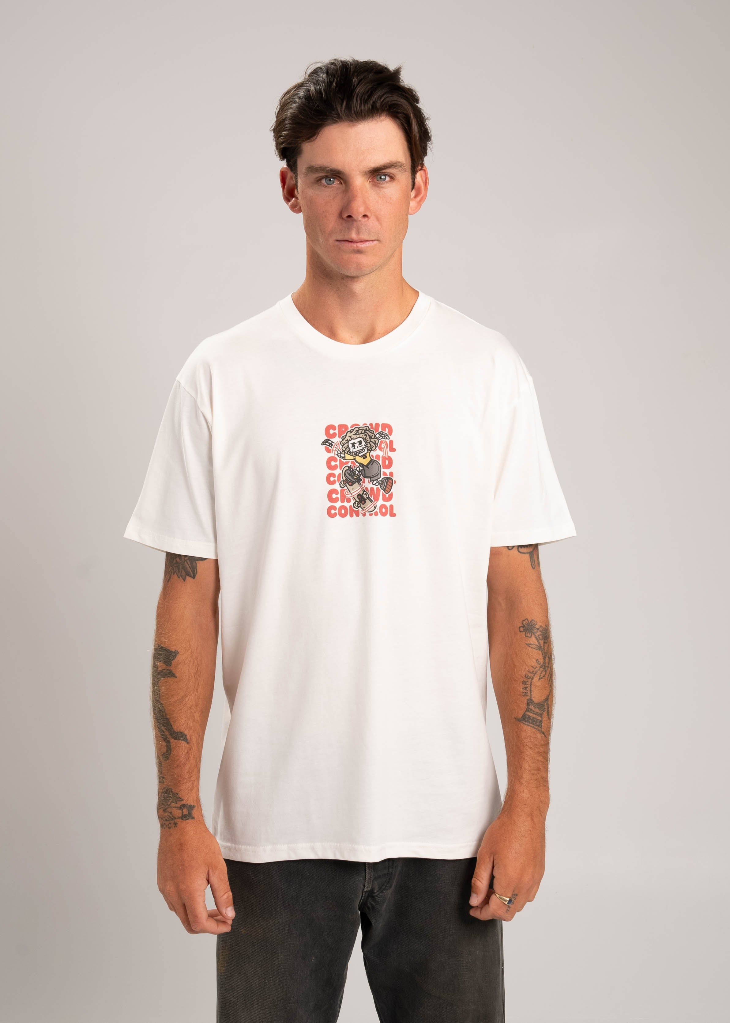 Dr.Moose T-Shirts T-Shirt Crowd Control T-Shirt