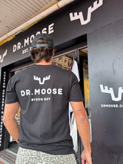 Dr.Moose T-Shirts T-Shirt Dr. Moose Antlers Black T-Shirt