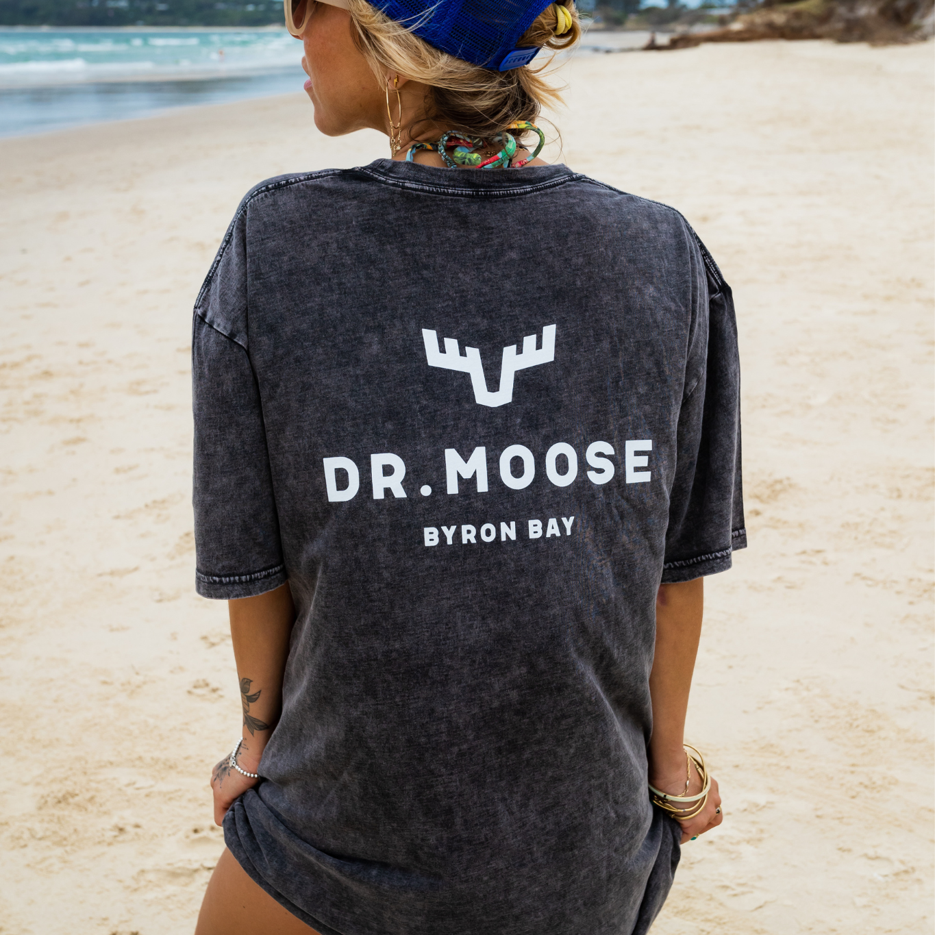 Dr.Moose T-Shirts T-Shirt Dr. Moose Antlers Stonewash T-Shirt