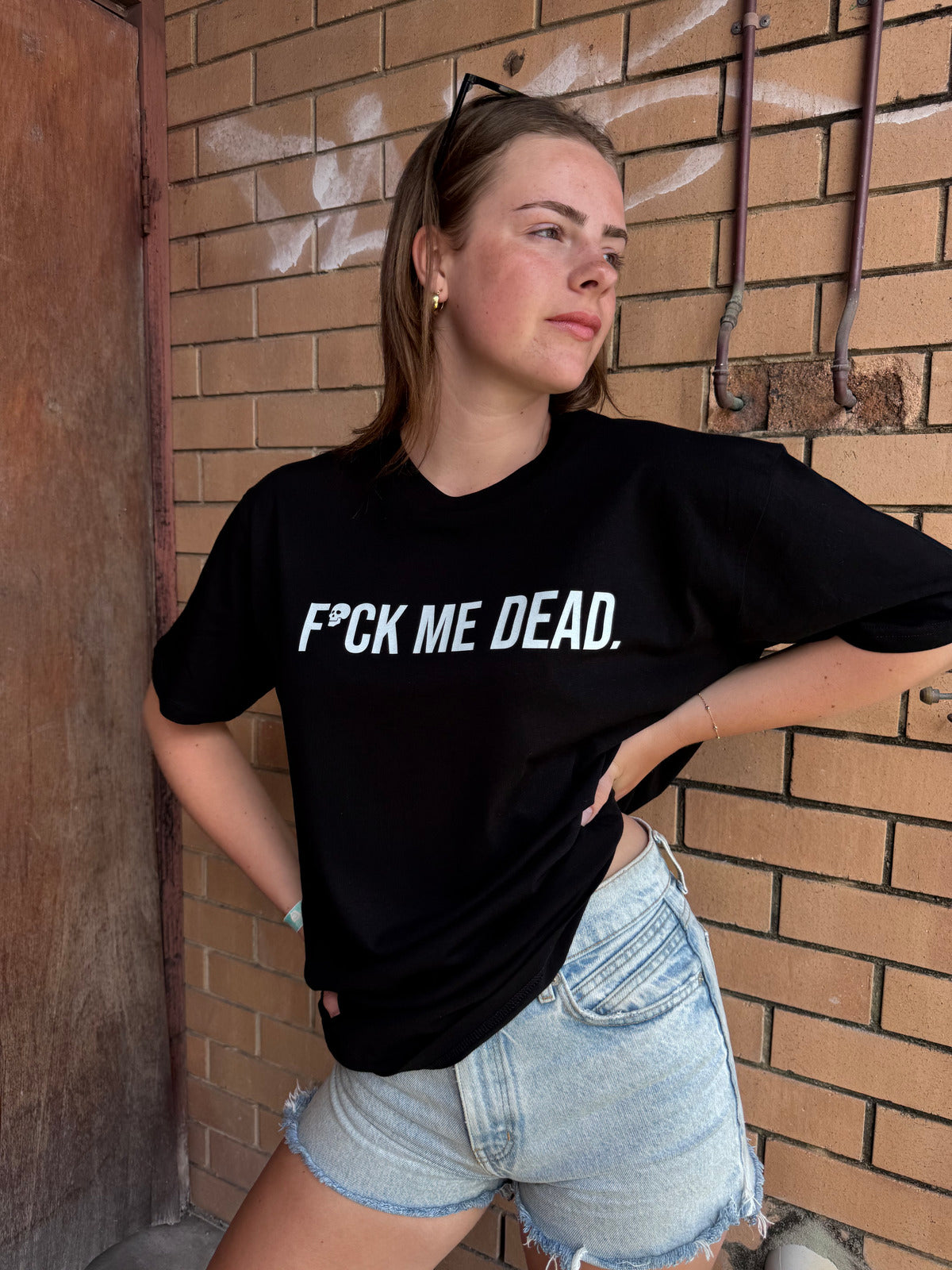 Dr.Moose T-Shirts T-Shirt F*ck Me Dead T-Shirt