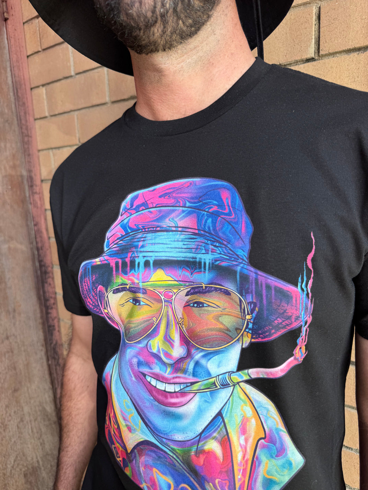 Dr.Moose T-Shirts T-Shirt Hunter S Trippy T-Shirt