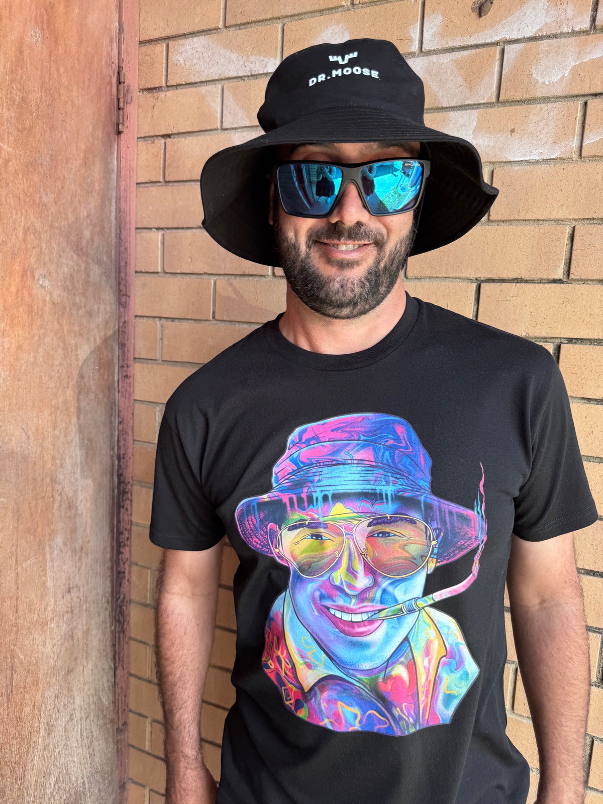 Dr.Moose T-Shirts T-Shirt Hunter S Trippy T-Shirt