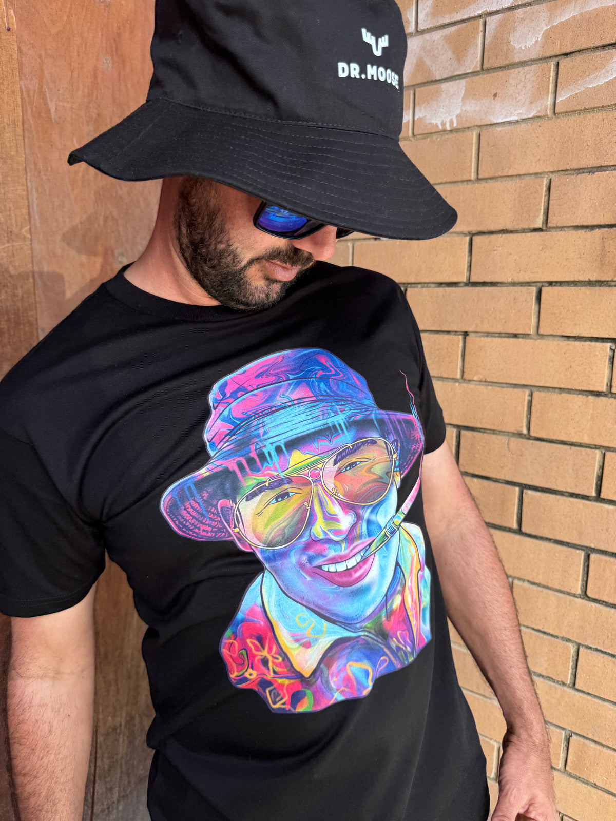Dr.Moose T-Shirts T-Shirt Hunter S Trippy T-Shirt