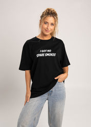 Dr.Moose T-Shirts T-Shirt No Spare Smokes T-Shirt