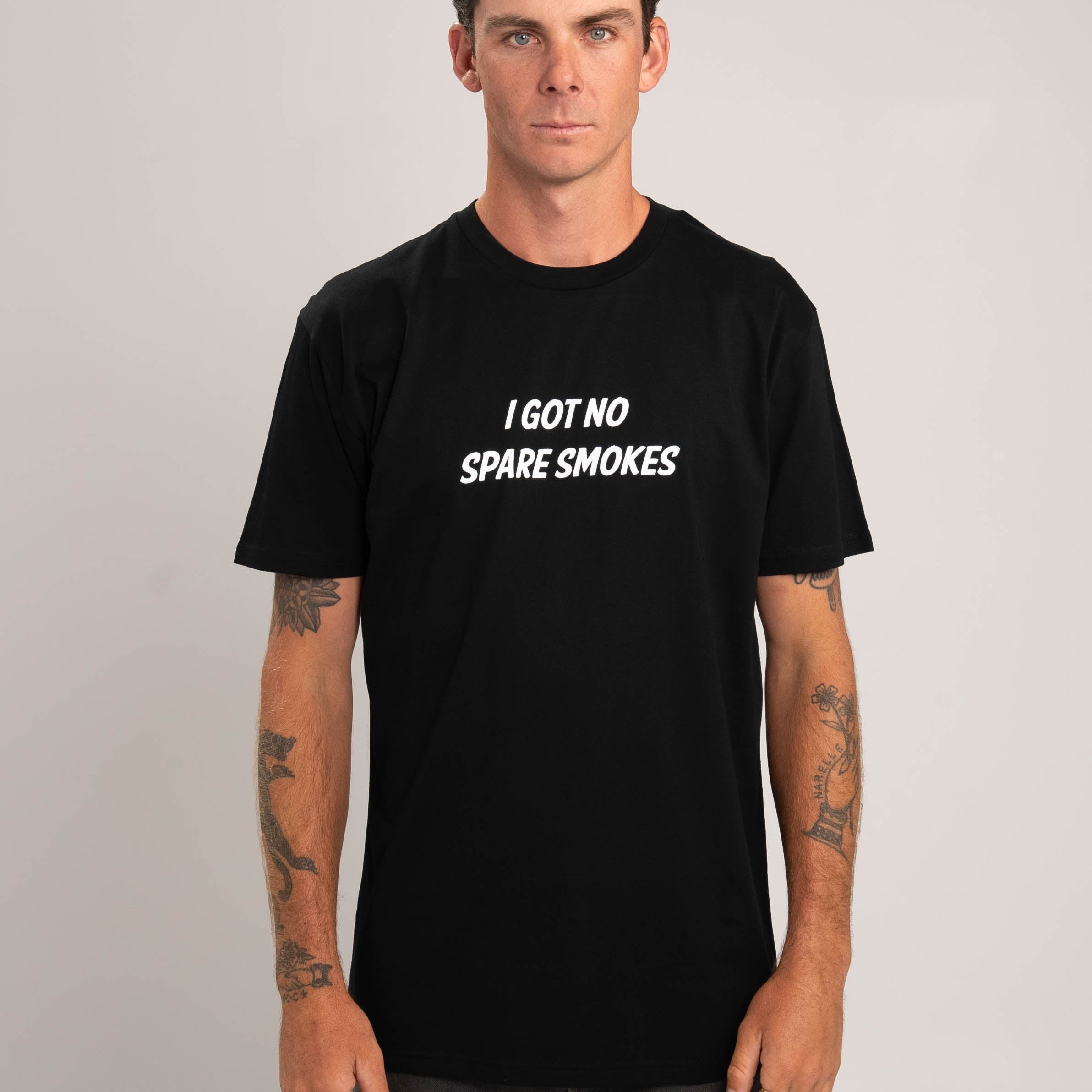 Dr.Moose T-Shirts T-Shirt No Spare Smokes T-Shirt