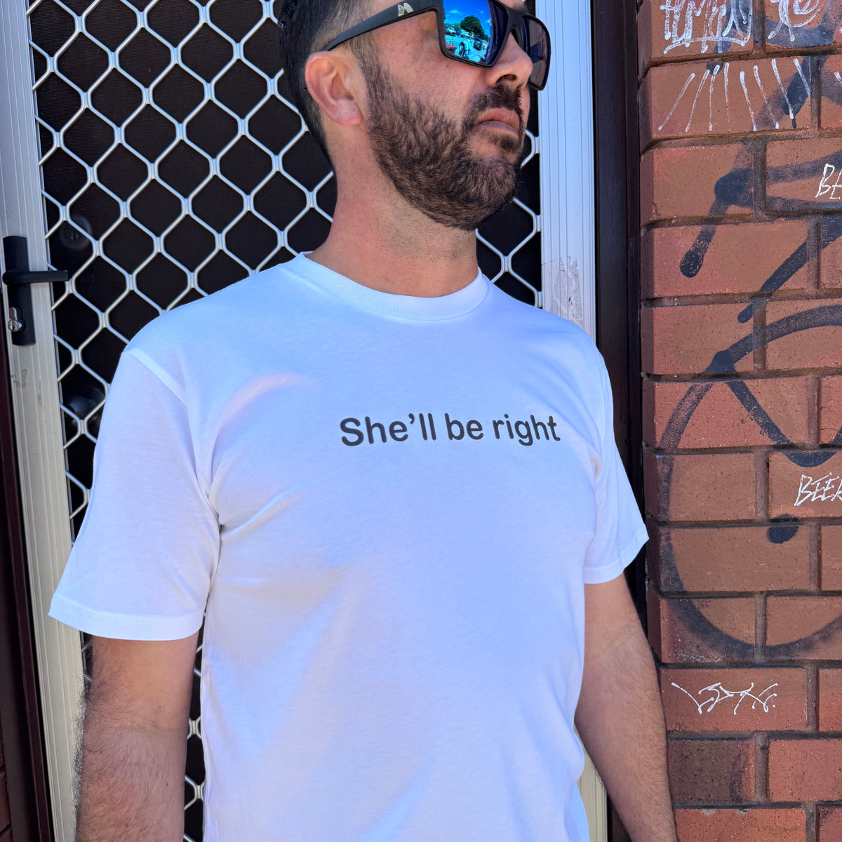 Dr.Moose T-Shirts T-Shirt She'll Be Right T-Shirt